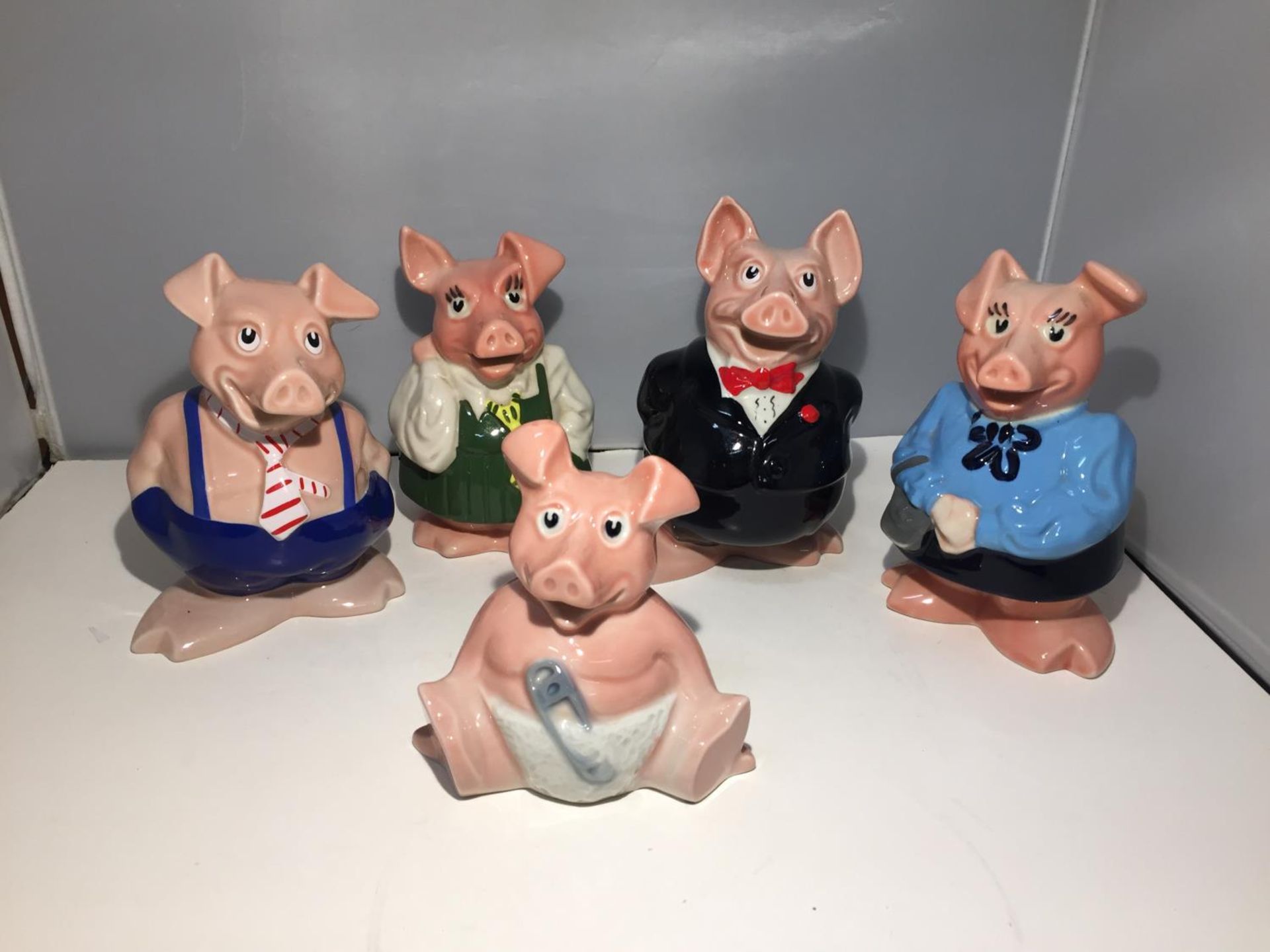FIVE WADE NATWEST PIGS