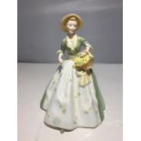 A ROYAL WORCESTER FIGURE 'SPRING MORN'