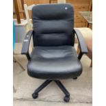 A MODERN SWIVEL OFFICE CHAIR