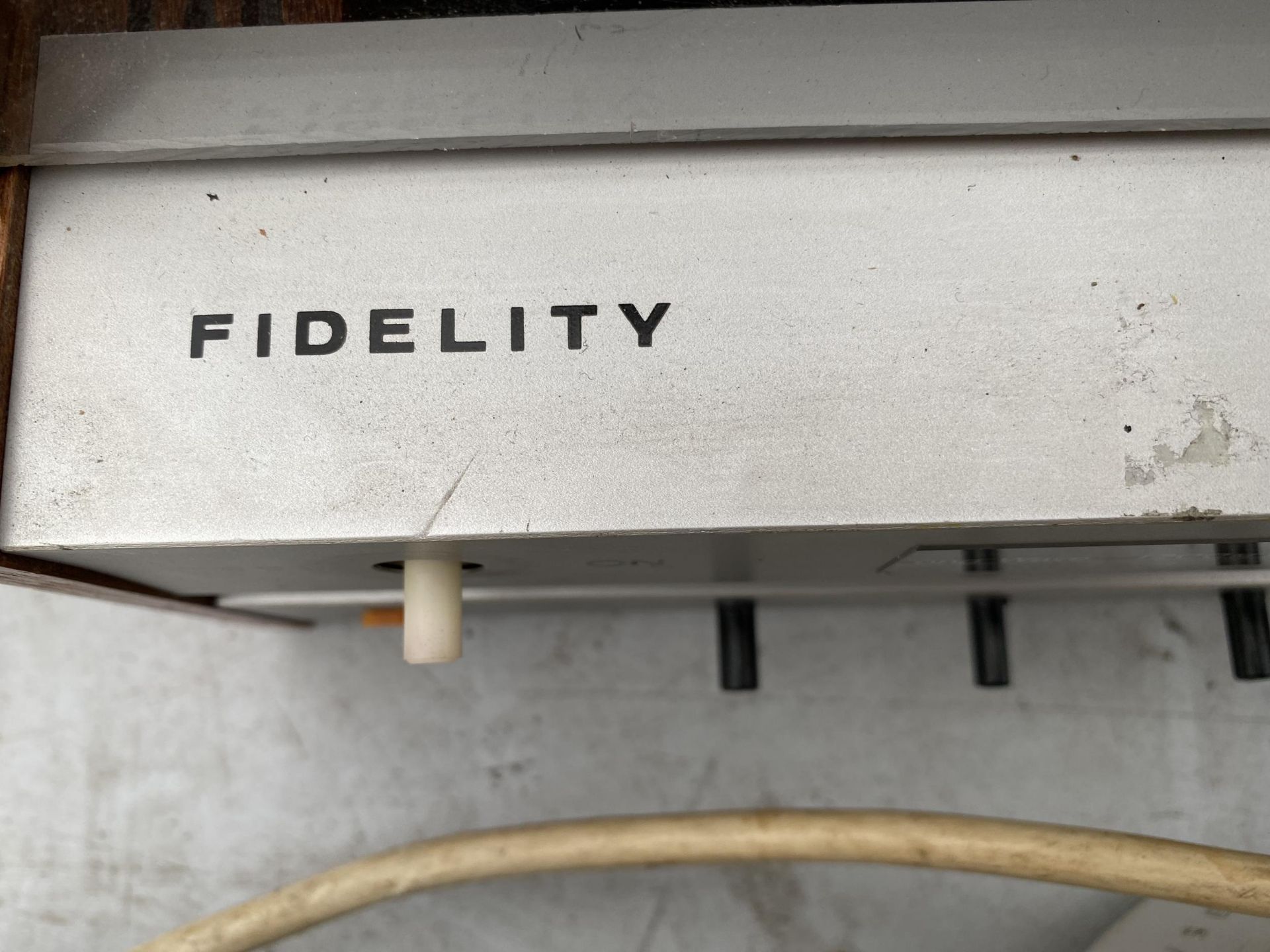 A FIDELITY TUNER WITH A ROTEL AMPLIFIER AND A HANIMEX HRC 5070 CASSETTE RADIO ETC - Image 6 of 7