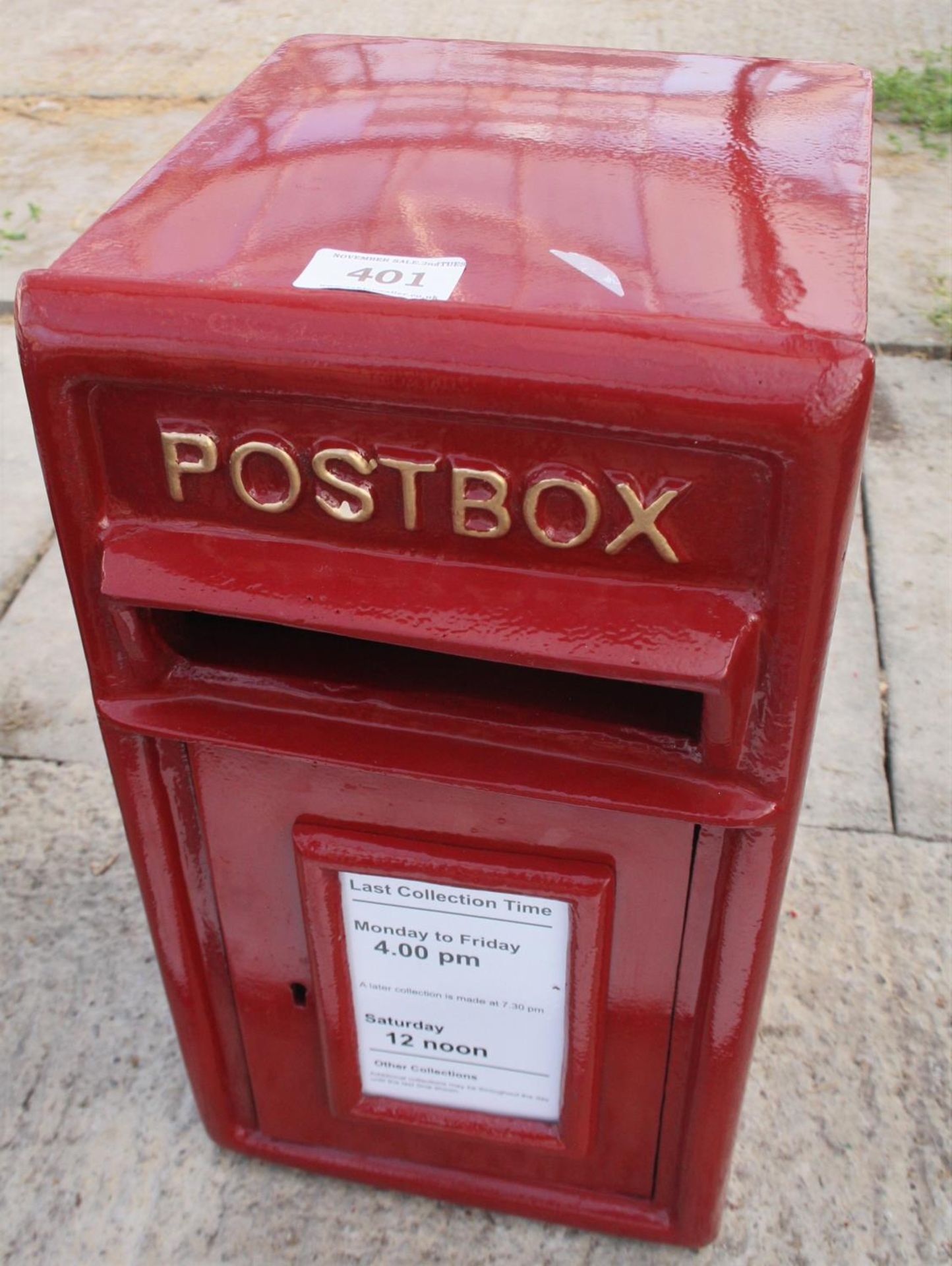 POST BOX + VAT - Image 2 of 3