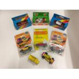 SIX BOXED AND TWO UNBOXED MATCHBOX VEHICLES - ALL MODEL NUMBER 6 OF VARIOUS ERAS AND COLOURS -