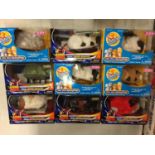 NINE BOXED KUNG ZHU BATTLE HAMSTERS