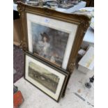 AN ASSORTMENT OF VINTAGE FRAMED PRINTS AND PICTURES