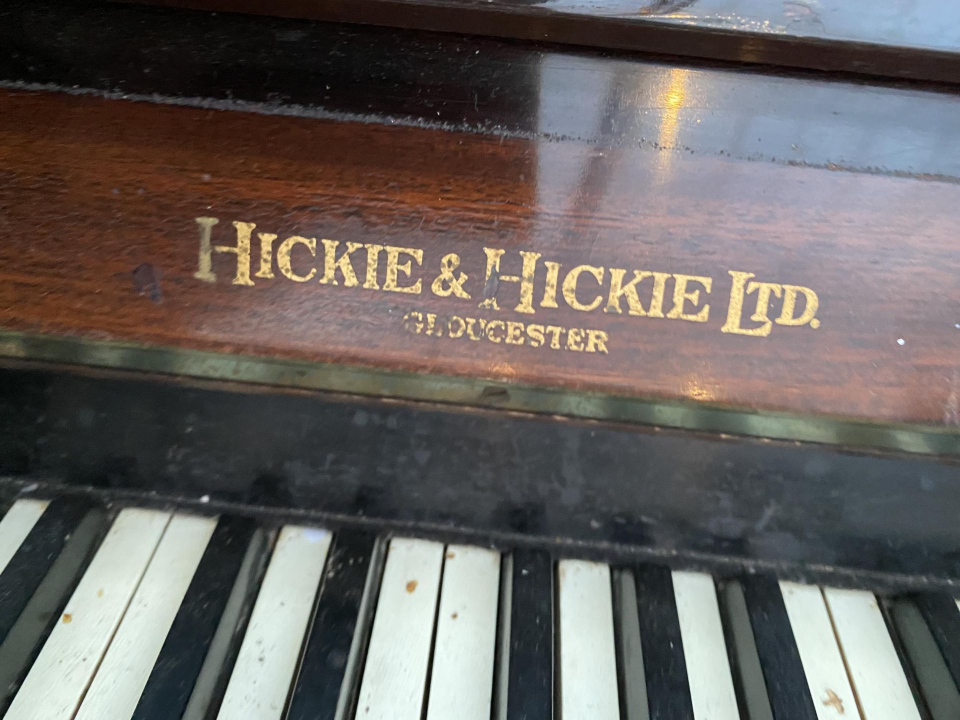 A HICKIE & HICKIE OVERSTRUNG PIANO - Image 3 of 3