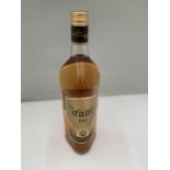 A 1 LITRE BOTTLE OF GRANTS FINEST SCOTCH WHISKY SUPERIOR STRENGTH 100% US PROOF