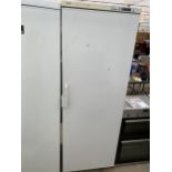 A TALL WHITE BOSCH UPRIGHT FREEZER