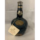 A CHIVAS BROTHERS LTD ROYAL SALUTE 21 YEARS OLD BLENDED SCOTCH WHISKY 70% PROOF 75CL IN A