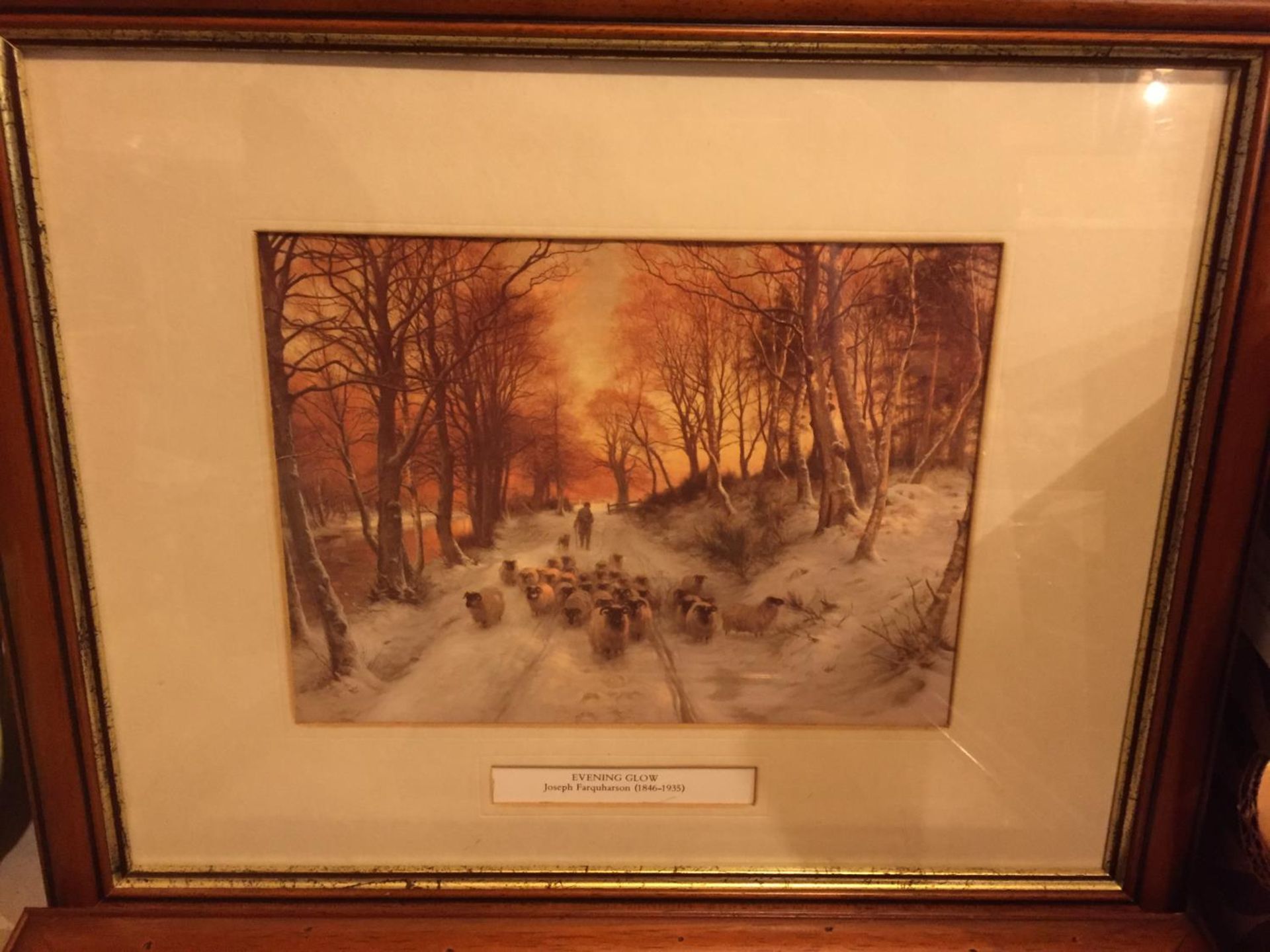 FOUR FRAMED PICTURES, TWO BY FREDERICK WILLIAM WATTS AND TWO BY JOSEPH FARQUHARSON, DEPICTING - Image 5 of 5