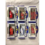 SIX BOXED OXFORD DIE CAST MODELS - NEWSPAPER SERIES