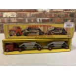 A BOXED MATCHBOX FRUEHAUF HOPPER TRAIN M4