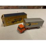A BOXED MATCHBOX ARTICULATED TYRE TRUCK M2