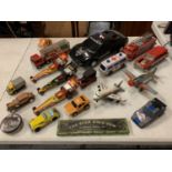 SEVENTEEN TIN PLATE AND OTHER MODEL VEHICLES