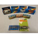 A COLLECTION OF BOXED AND UNBOXED MATCHBOX VEHICLES - ALL MODEL NUMBER 39 OF VARIOUS ERAS AND