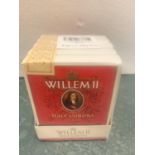 FIVE PACKETS EACH CONTAINING FIVE WILLEM II HALF CORONAS
