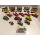 SIX BOXED AND SEVEN UNBOXED MATCHBOX VEHICLES - ALL MODEL NUMBER 6 OF VARIOUS ERAS AND COLOURS -