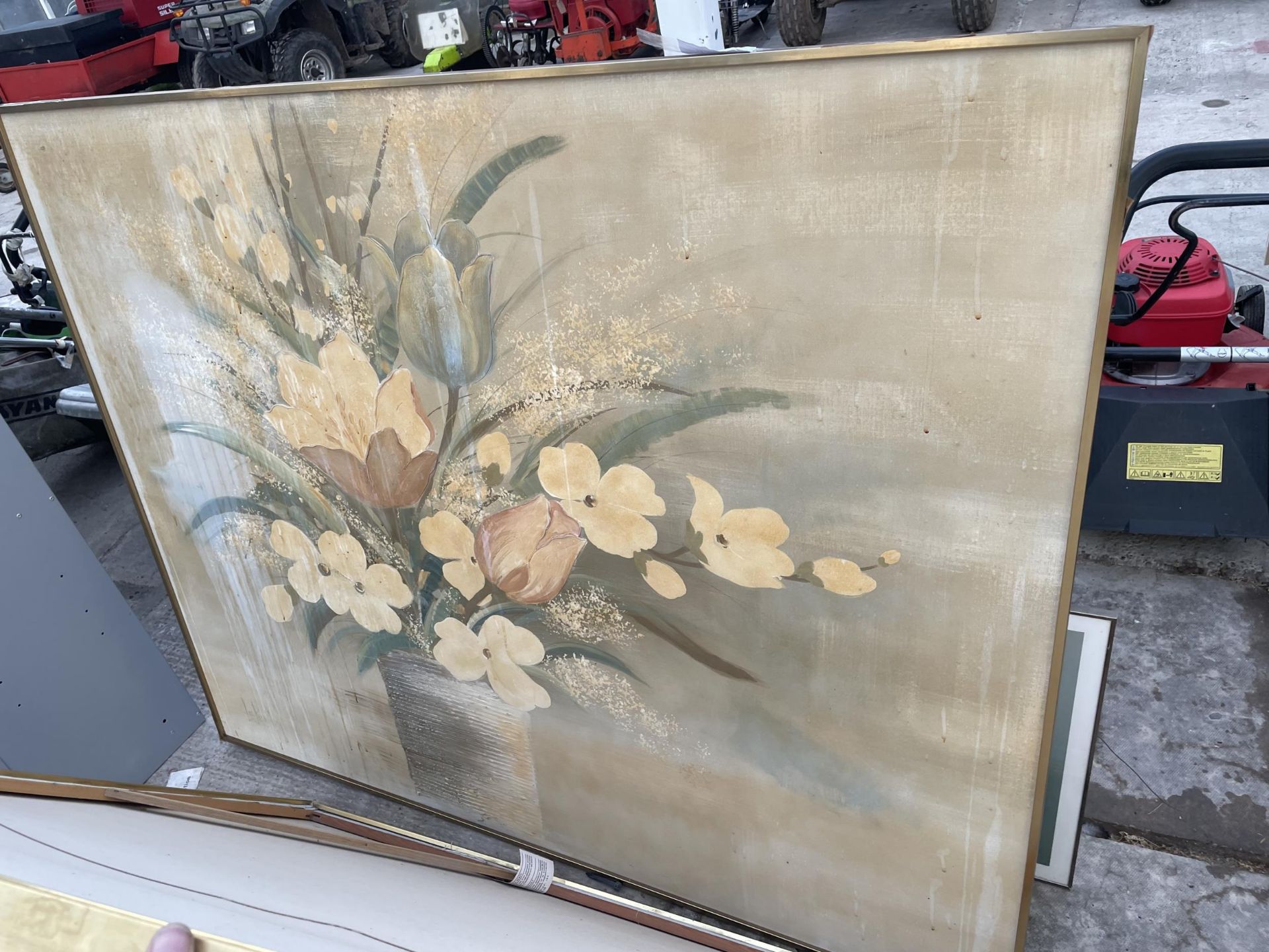 TWO LARGE OIL ON CANVAS SIGNED LEE REYNOLD - Image 3 of 3