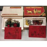 TWO BOXED MATCHBOX MODELS OF YESTERYEAR MODEL FIRE ENGINES