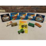 A COLLECTION OF BOXED AND UNBOXED MATCHBOX VEHICLES - ALL MODEL NUMBER 46 OF VARIOUS ERAS AND