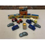 A COLLECTION OF BOXED AND UNBOXED MATCHBOX VEHICLES - ALL MODEL NUMBER 25 OF VARIOUS ERAS AND