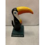 A CAST GUINESS TOUCAN FIGURE 20CM HIGH