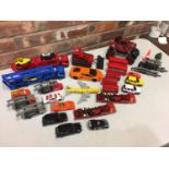 VARIOUS TOY VEHICLES