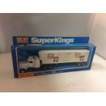 A BOXED MATCHBOX K31 SUPER KINGS ARTICULATED WAGON AND TRAILER - LANGNESE