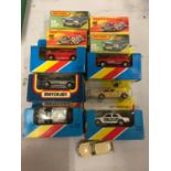 A COLLECTION OF BOXED AND UNBOXED MATCHBOX VEHICLES - ALL MODEL NUMBER 56 OF VARIOUS ERAS AND