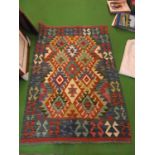 A CHOBI KILIM RUG SIZE 150CM X 100CM