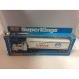 A BOXED MATCHBOX K31 SUPER KINGS ARTICULATED WAGON AND TRAILER - GLACES GERVAIS