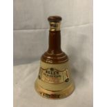 A BELL'S OLD SCOTCH WHISKY IN A WADE BELL DECANTER 70% PROOF 37.8CL