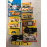 A COLLECTION OF BOXED AND UNBOXED MATCHBOX VEHICLES - ALL MODEL NUMBER 66 OF VARIOUS ERAS AND