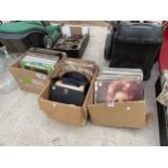 A LARGE QUANTITY OF VINTAGE LP RECORDS