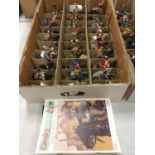 THIRTY DEL PRADO CAVALRY OF THE NAPOLEONIC WAR METAL FIGURES EACH WITH ITS OWN EXPLANATORY BOOKLET -