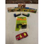A COLLECTION OF BOXED AND UNBOXED MATCHBOX VEHICLES - ALL MODEL NUMBER 32 OF VARIOUS ERAS AND