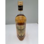 A 1 LITRE BOTTLE OF GRANTS FINEST SCOTCH WHISKY SUPERIOR STRENGTH 100% US PROOF