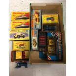 A COLLECTION OF BOXED AND UNBOXED MATCHBOX VEHICLES - ALL MODEL NUMBER 72 OF VARIOUS ERAS AND