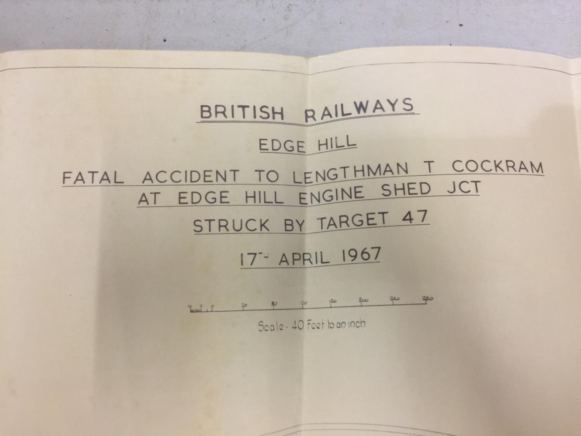 A FOLDER CONTAINING OLD MODEL RAILWAY BUILD PLANS - Image 6 of 7