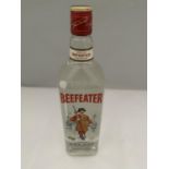 A 1 LITRE BEEFEATER LONDON DRY GIN 47% VOL