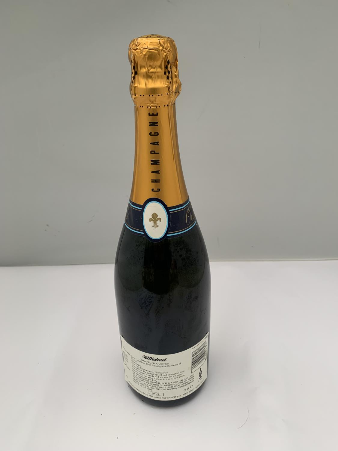 A BOTTLE OF OUDINOT EPERNAY CUVEE BRUT CHAMPAGNE - Image 3 of 3