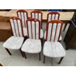 A SET OF SIX MODERN PICADILLY DINING CHAIRS