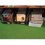 A LARGE AMOUNT OF LP RECORDS TO INCLUDE MILITARY BANDS, JAZZ, CLASSICAL, POP. MUSICALS, ALSO