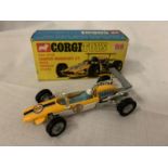 A CORGI COOPER-MASERATI F1 NUMBER 159 IN ORIGINAL BOX