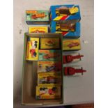 A COLLECTION OF BOXED AND UNBOXED MATCHBOX VEHICLES - ALL MODEL NUMBER 71 OF VARIOUS ERAS AND