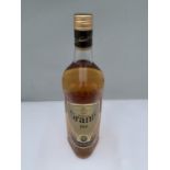 A 1 LITRE BOTTLE OF GRANTS FINEST SCOTCH WHISKY SUPERIOR STRENGTH 100% US PROOF