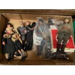 SEVEN BELIEVED DRAGON GERMAN SOLDIER FIGURES WITH ACCESORIES