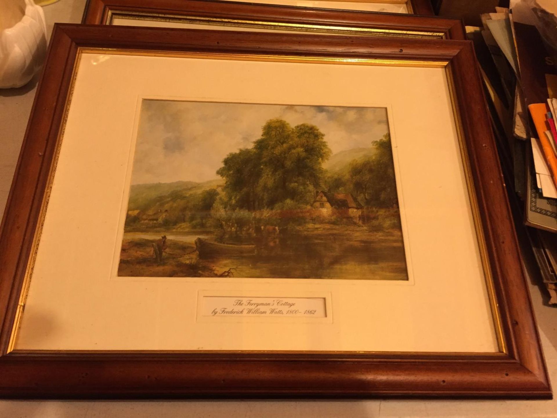 FOUR FRAMED PICTURES, TWO BY FREDERICK WILLIAM WATTS AND TWO BY JOSEPH FARQUHARSON, DEPICTING - Image 2 of 5