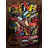 FORTY SIX EARLY 1970'S MATCHBOX LESNEY TRUCKS