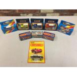 A COLLECTION OF BOXED AND UNBOXED MATCHBOX VEHICLES - ALL MODEL NUMBER 16 OF VARIOUS ERAS AND