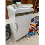 A LARGE WHITE FRIGIDAIRE FREEZER